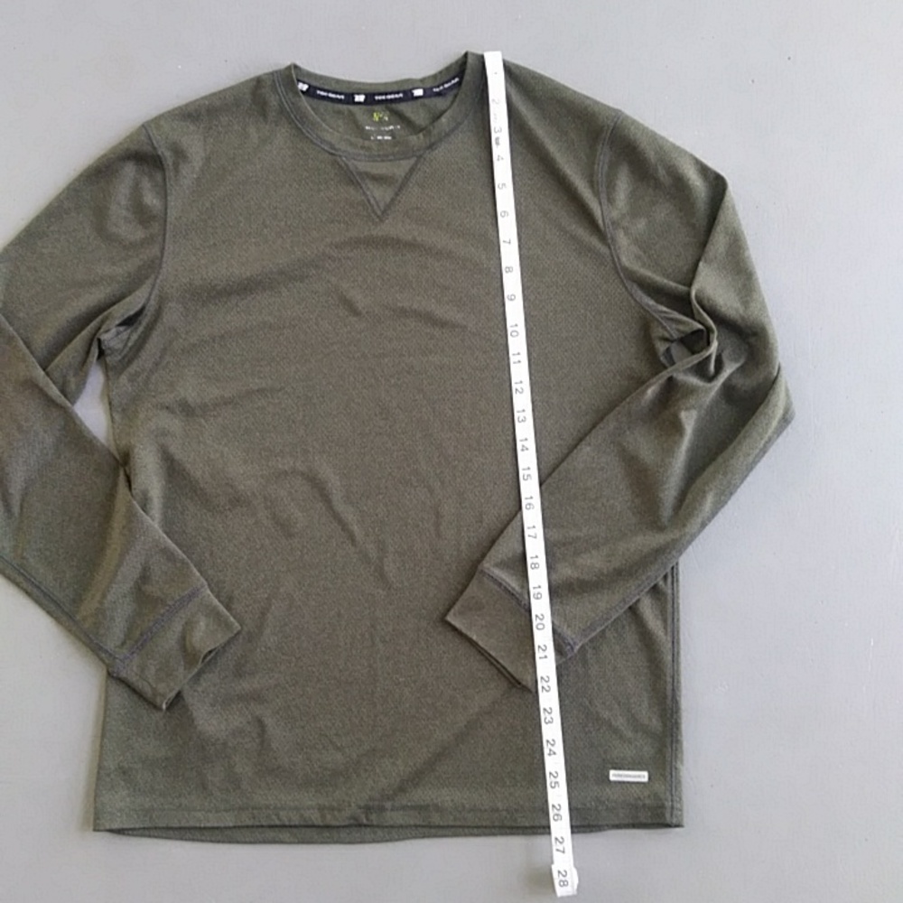 Tek Gear Long Sleeve Workout Performance Shirt Top - Picture 5 of 6